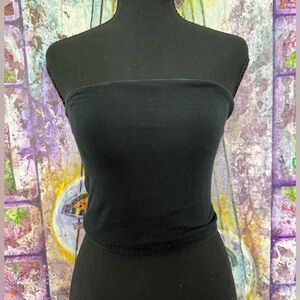 Elegant Black Tube Top